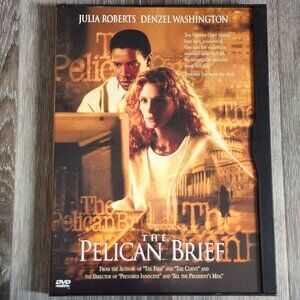 Pelican Brief DVD Warner Home Video 1993 Julia Roberts Denzel Washington